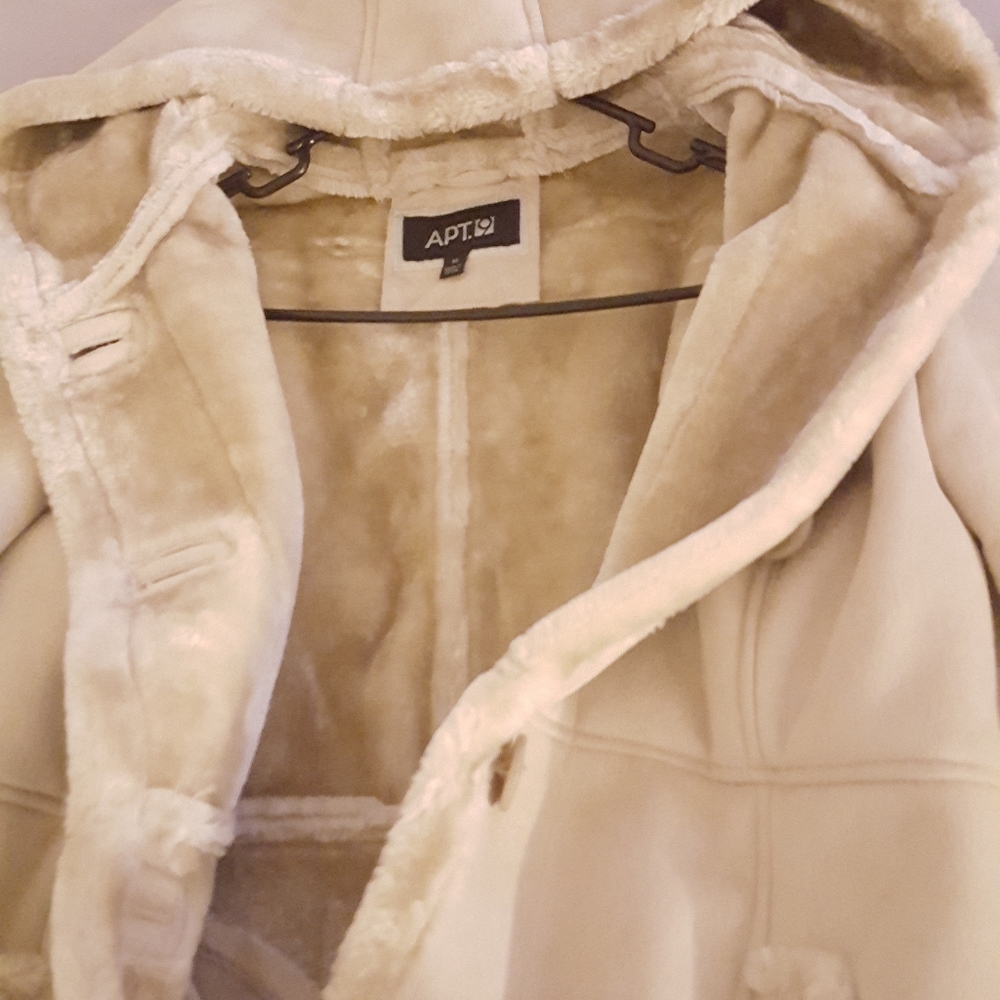 Suede/fur coat